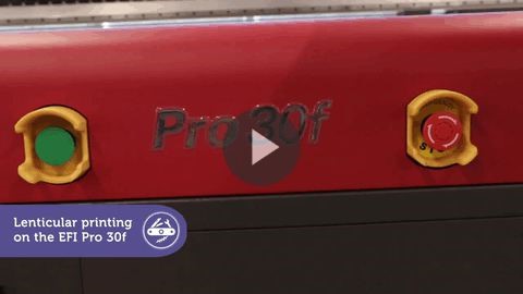 EFI Pro 30f Lenticular Printing Power App
