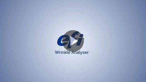 EFI logo image and wrinkle analyzer title