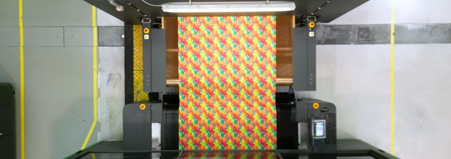 Textile printing in one simple step