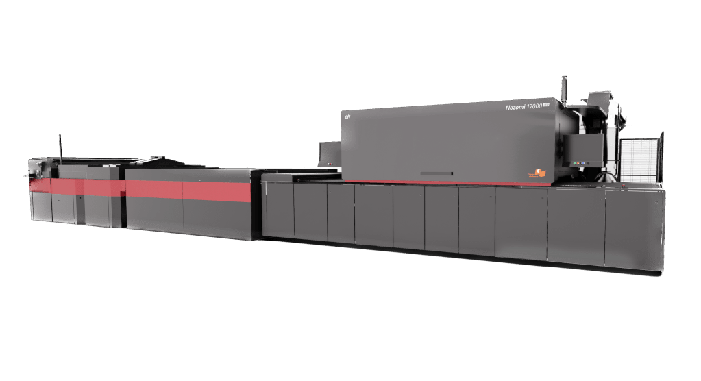 EFI Nozomi 17000 SD single-pass printer.