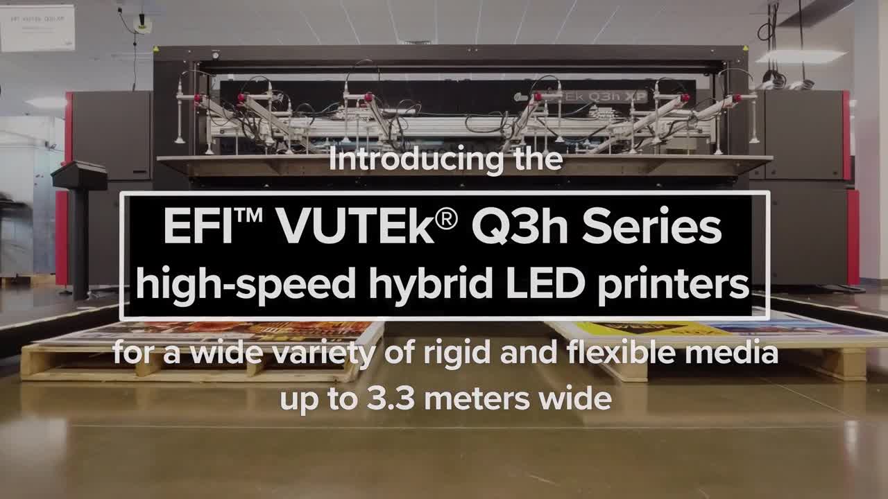 hybrid UV LED printers