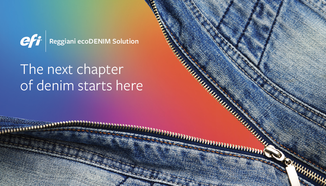 EFI Reggiani ecoDENIM Solution: The next chapter in denim supporting visual